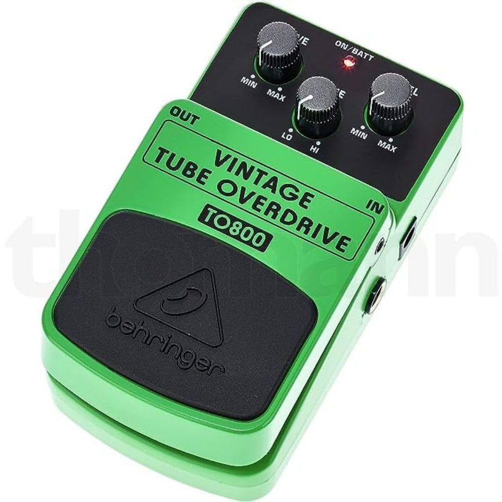 Behringer TO800 Vintage Tube Overdrive Pedal for Guitar